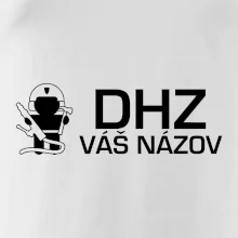 DHZ postavička - vlastný nápis
