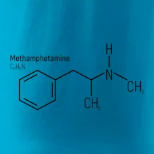 Molekulárna štruktúra Metamfetamín Molekulárna štruktúra Metamfetamín