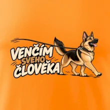 Venčím svého člověka - německý ovčák