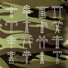 Typy stožiarov vysokého napätia