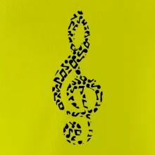 Husľový kľúč z nôt