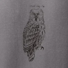 Sova bradatá Barred owl