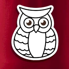 Sova kreslená na prsníku