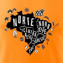 Brazília mapa a zvyky