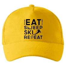 Eat sleep ski repeat