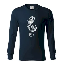 Husľový kľúč kvety Husľový kľúč kvety