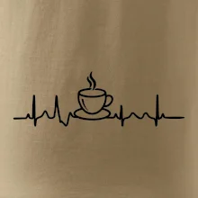 EKG hrnček kávy EKG hrnček kávy