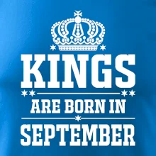 Kings are born in September