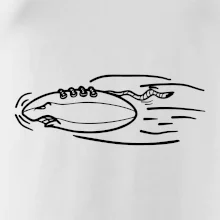 Americký futbal letiaca lopta