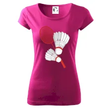 Bedminton - pálka a košík