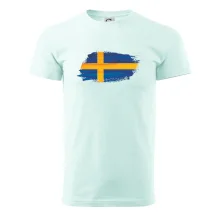 Švédska vlajka kreslená