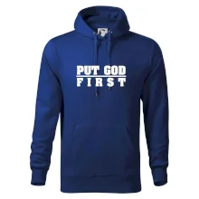 Put God first hrubý nápis