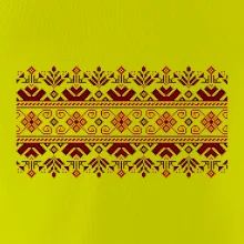 Ukrajinský vzor - červený