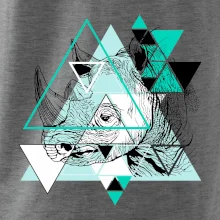 Biely nosorožec (Pecka design)