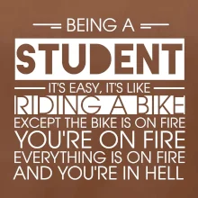Being a student - bike