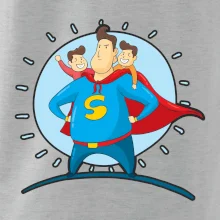 Otec superman - chlapec a chlapec