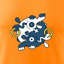 Yin & Yang abstraktné psy