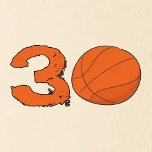 Basketball okrúhle narodeniny 30