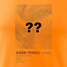 Vaše miesto - vrstevnice v obdĺžniku