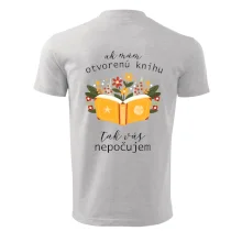 Ak mám otvorenú knihu, tak vás nepočujem