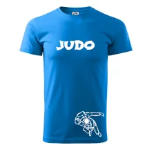 Judo nápis + postavy