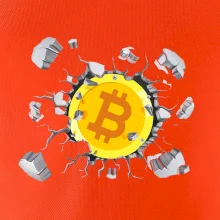 Bitcoin v tričku Bitcoin v tričku