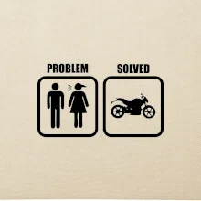 Problém cestná motorka