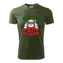 Santa says 67