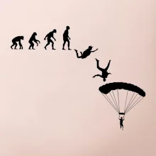 Evolúcia parašutista zoskok