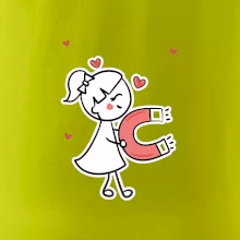 Párový motív - panáčik a magnet