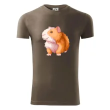 Morča - kreslené, bielo oranžové