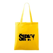 Šípky - nápis so šípkarom