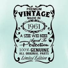 Vintage Etiketa - 1961 Vintage Etiketa - 1961