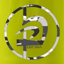 Krav maga  maskáčový nápis