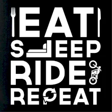 Eat sleep ride moto