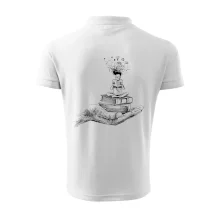 Čitateľ - ruka kreslená Čitateľ - ruka kreslená