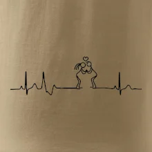 EKG zamilovaný pár EKG zamilovaný pár