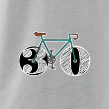 Narodeniny 30 rokov na bicykli