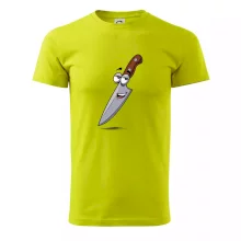 Parové tričko - Jablko a nôž