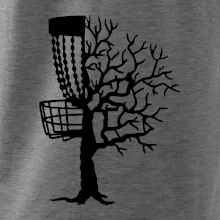 Disc golf pozor strom