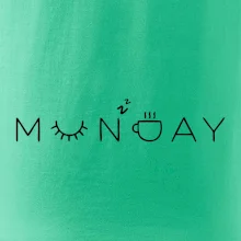 Monday nápis