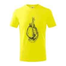 Boxerské rukavice kreslené na výšku