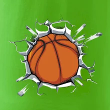 Basketbal lopta v triku Basketbal lopta v triku