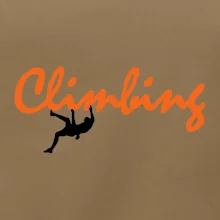 Climbing písací text