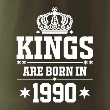 Kings are born in 1990