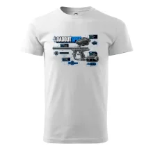 Technický výkres výstroja pre paintball