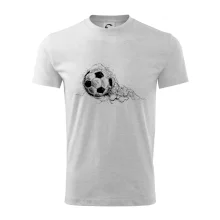 Futbalová lopta - kresba ceruzkou