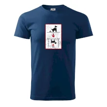 Tričko pre odporcov sraní na chodníku