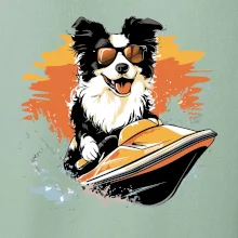 Border Kólia na vodnom skútri