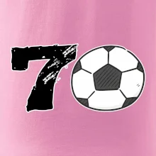 Futbal okrúhle narodeniny 70